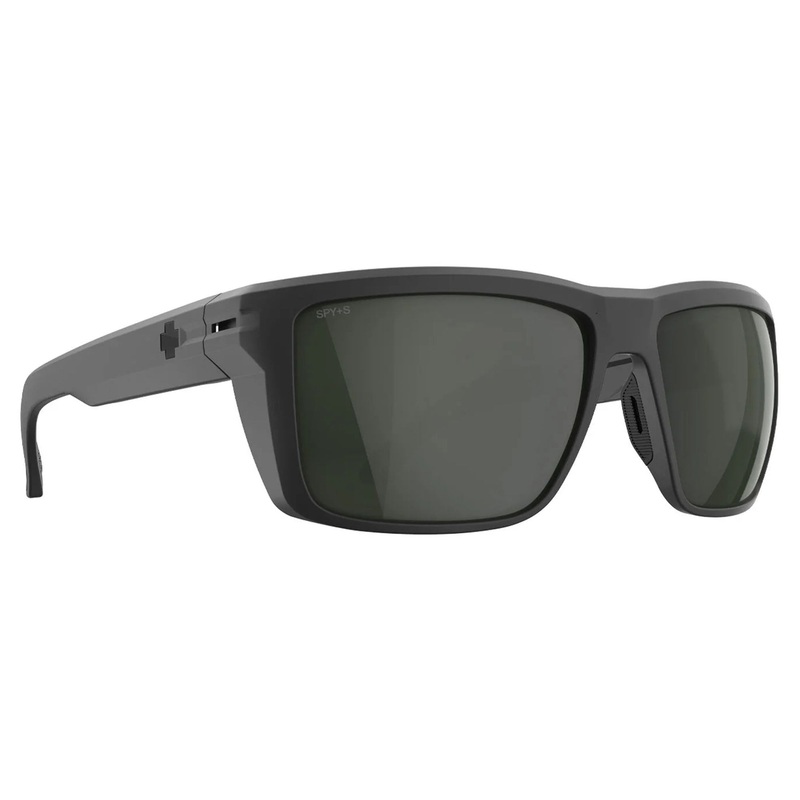 Spy Overhaul XL Men’s Sunglasses – ANSI Matte Black/Happy Gray Green Polarized