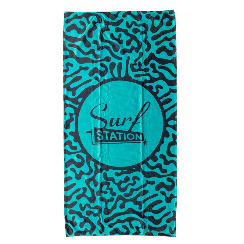 Surf Station Coralate Beach Towel – Teal