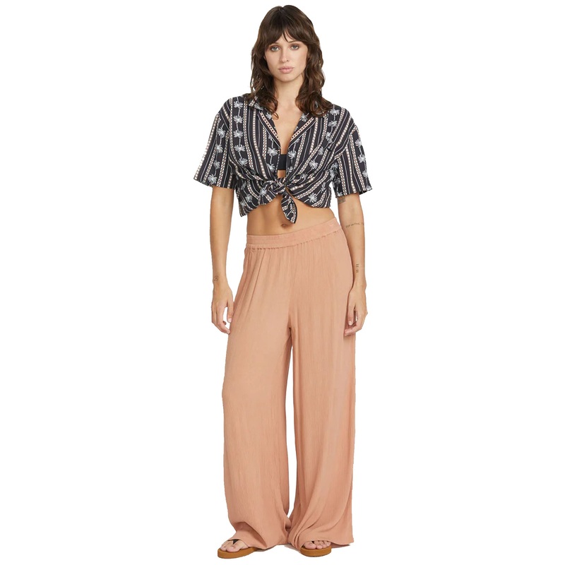 Volcom Stoneshine Junki Women’s Pants – Sand Brown