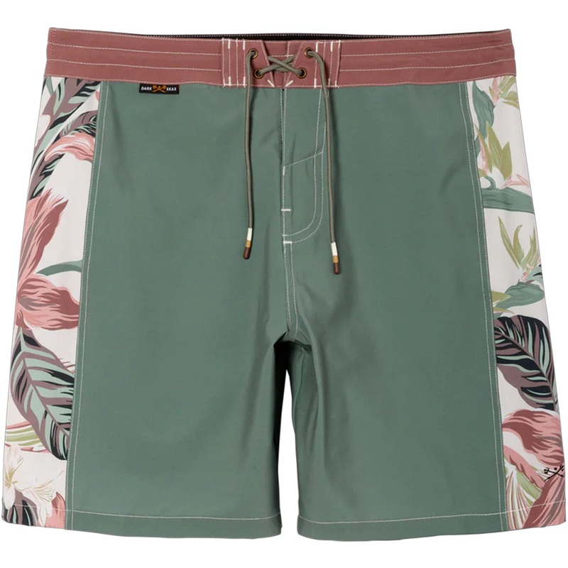 Dark Seas Conway Men’s 18″ Boardshorts – Green