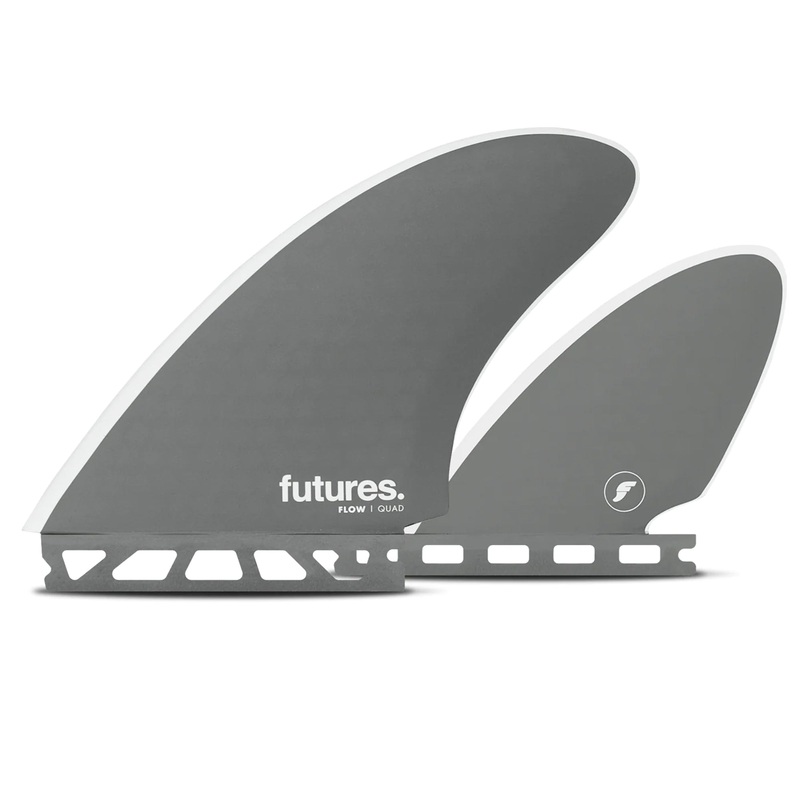Futures Flow HC Quad Fin Set – Large/Grey