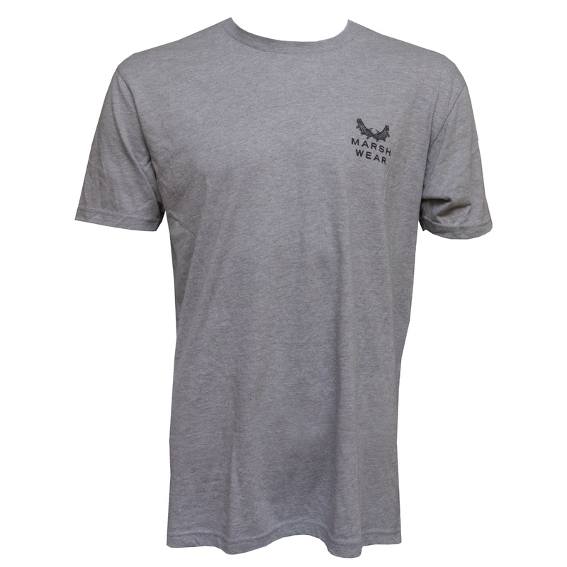 Marsh Wear Double Up Men’s S/S T-Shirt – Steel Heather