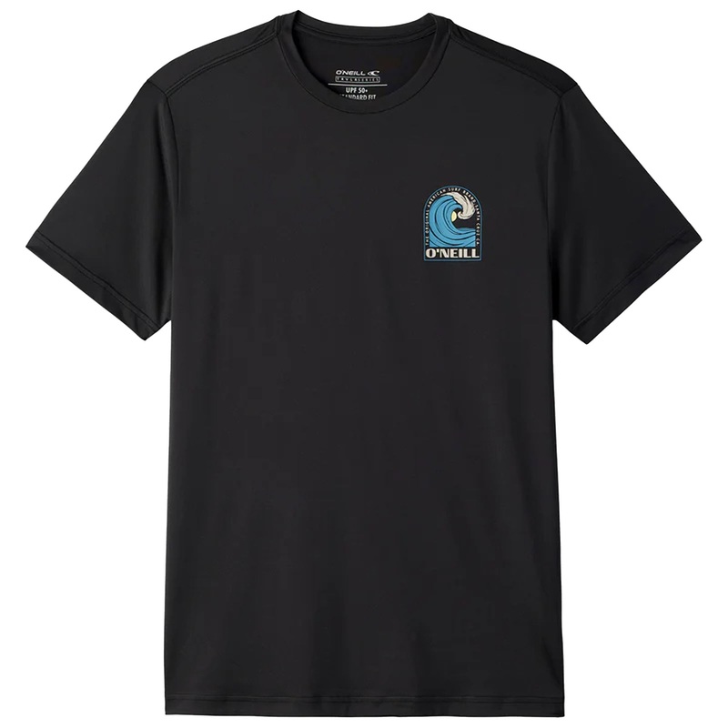 O’Neill TRVLR Upf Swell Men’s S/S T-Shirt – Black