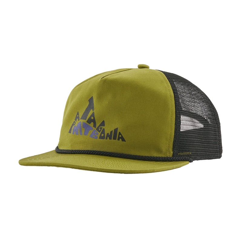Patagonia Airfarer Men’s Hat – Berm Logo Graze Green