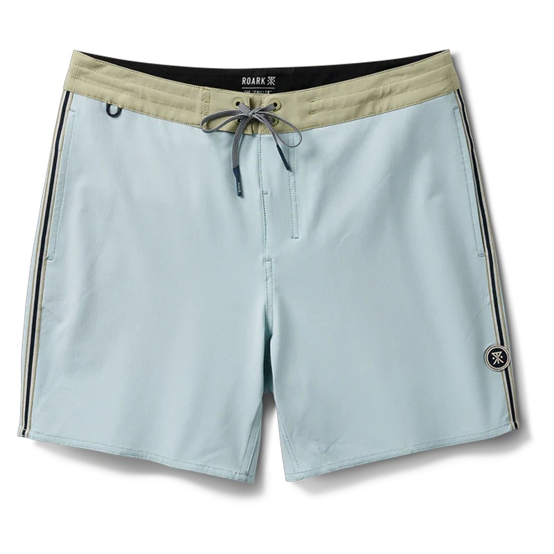 Roark Chiller 17″ Mixtape Men’s Boardshorts – Dusty Blue