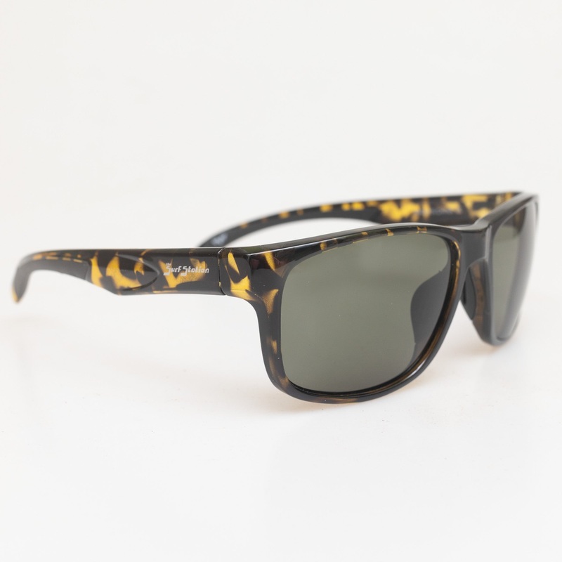 Surf Station Centrist Men’s Sunglasses – Tortoise/Black Polarized
