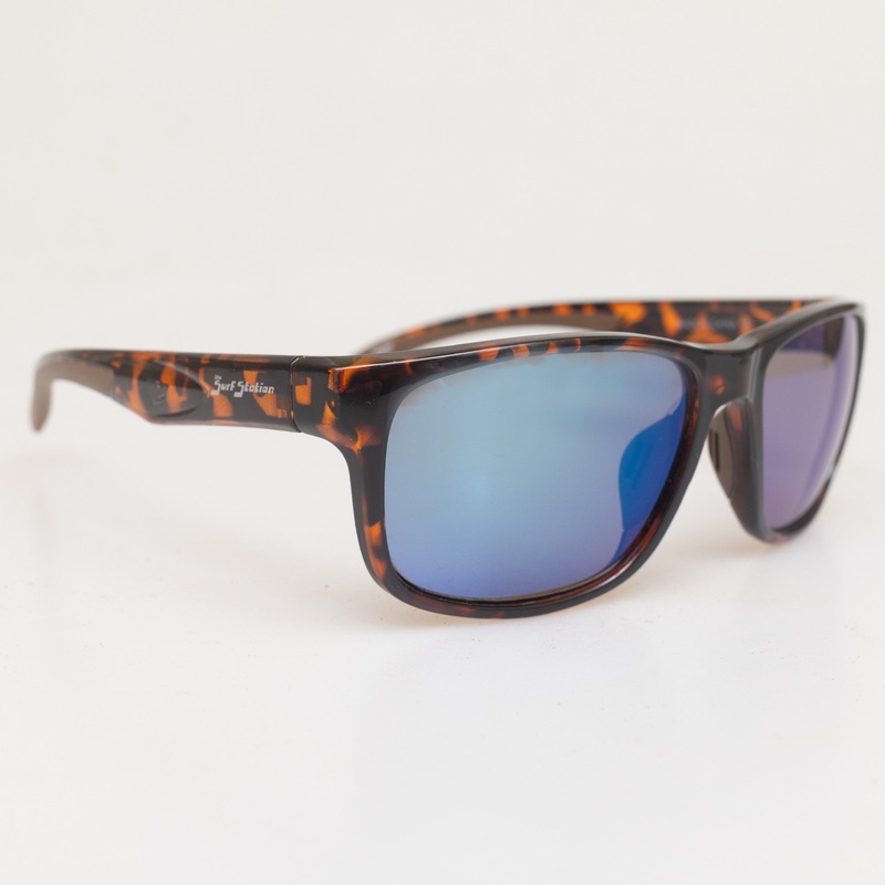 Surf Station Centrist Men’s Sunglasses – Tortoise/Blue Polarized