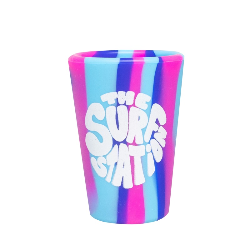 Surf Station Silipint Hippie 1.5oz Shot Glass – Cool Berry