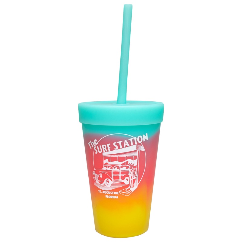 Surf Station Silipint Woody 16oz Tumbler Cup – Aurora