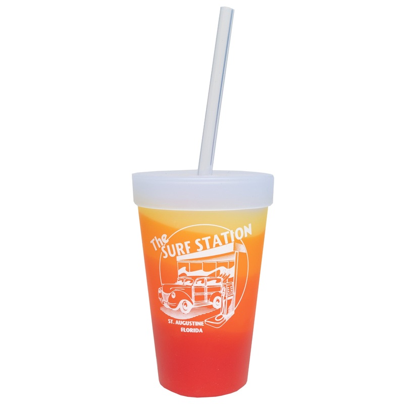 Surf Station Silipint Woody 16oz Tumbler Cup – Marigold