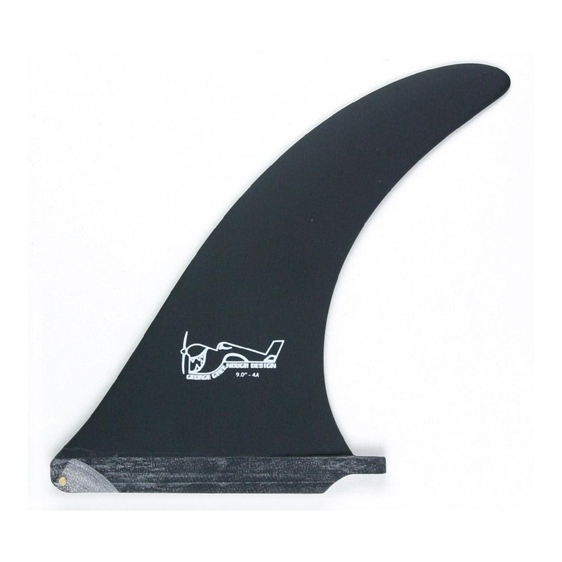 True Ames Greenough 4-A 10″ Longboard Fin – Black