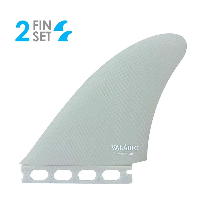 True Ames Valaric Twin Futures Surfboard Fin – Ivory