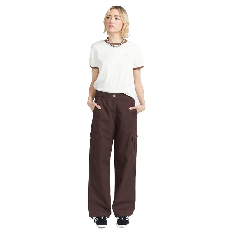 Volcom Cargstone Women’s Pants – Dark Chocolate