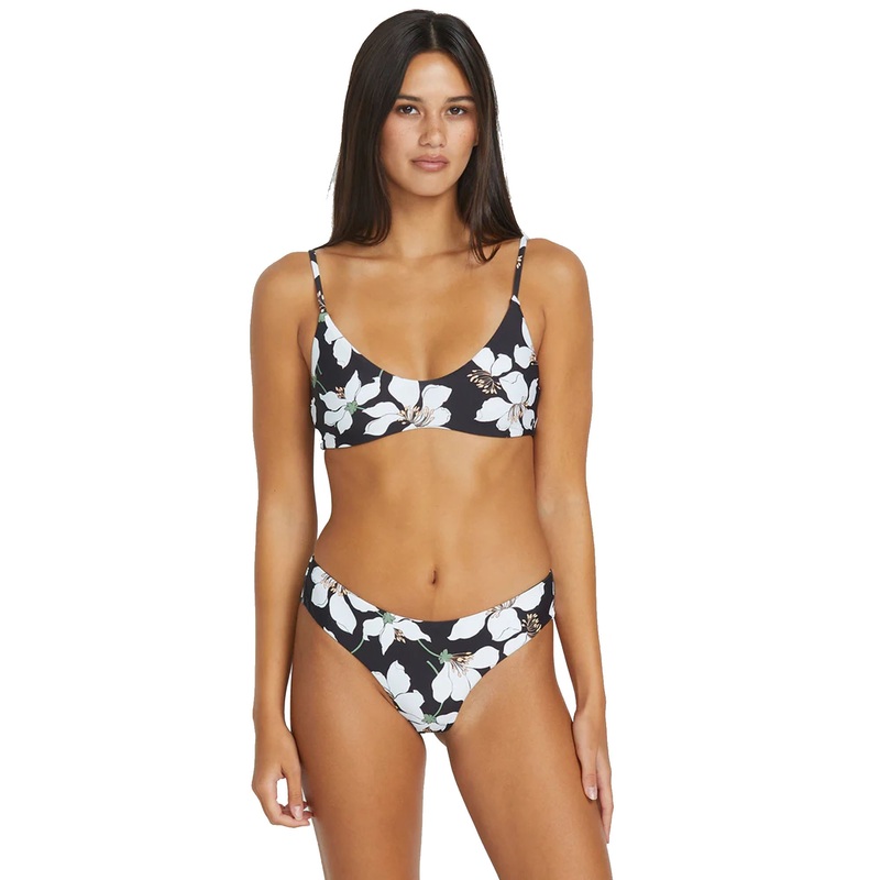 Volcom Midnight Lily Cheekini Women’s Bikini Bottom – Black