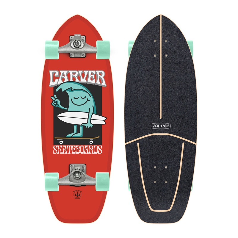 Carver C5 Wavy Davy 28″ Surfskate Skateboard