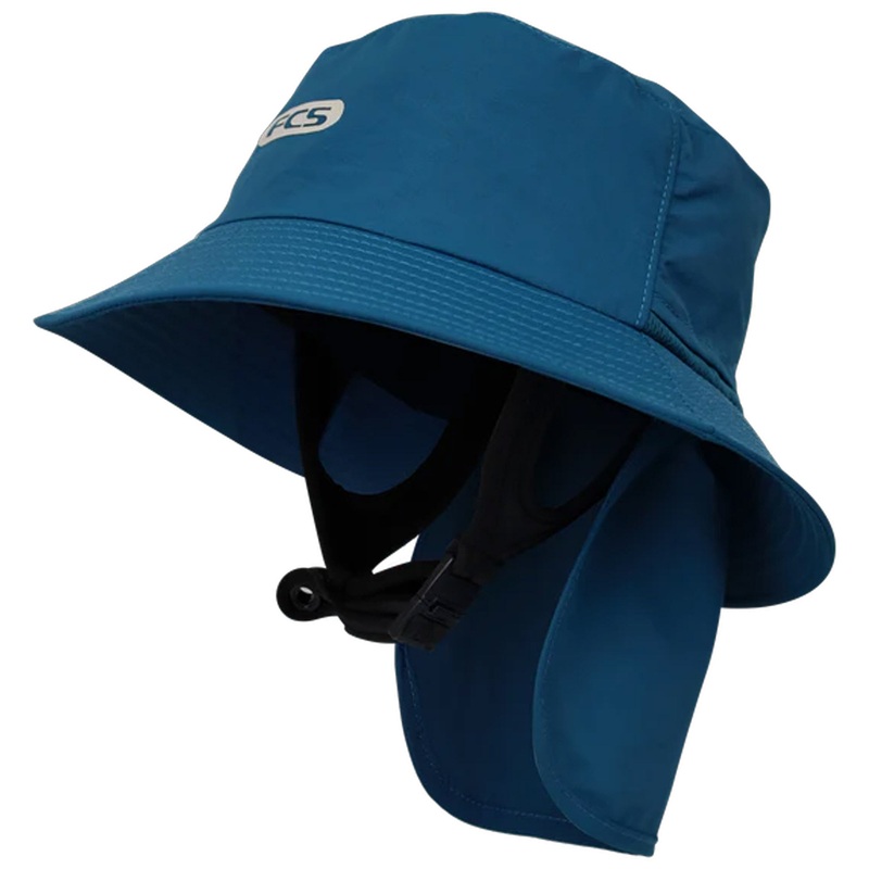 FCS Essentials Surf Bucket Hat – Tidal Teal