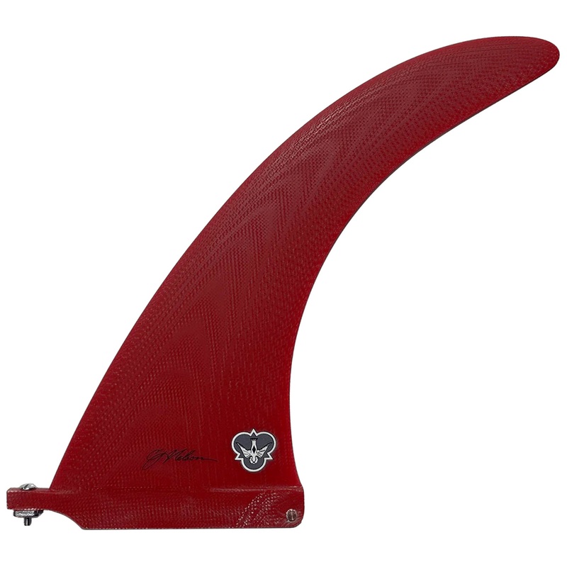 Flying Diamonds CJ Parallax Longboard Fin – 9.5″/Red