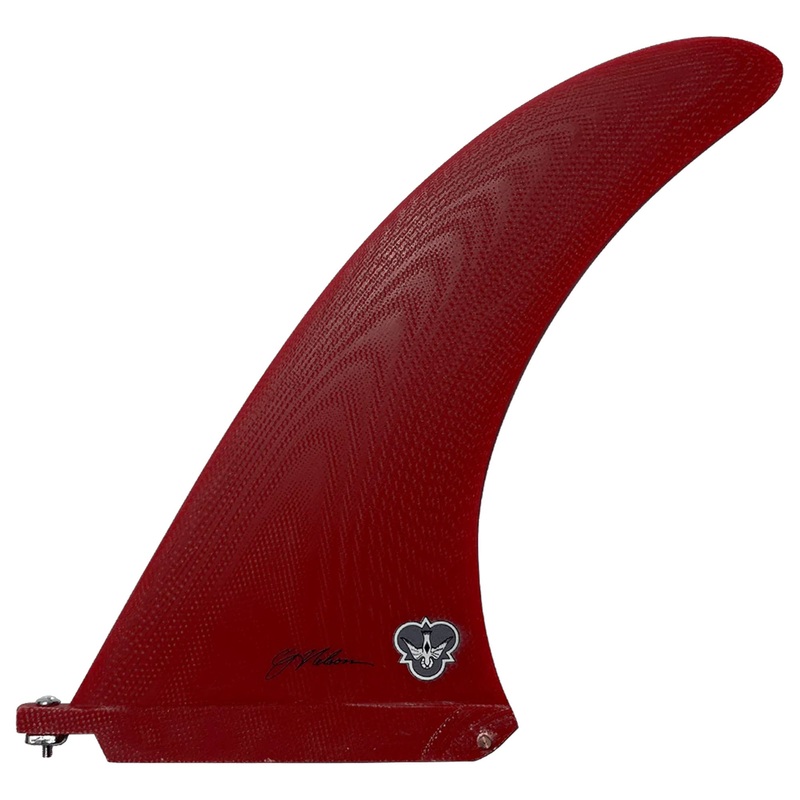 Flying Diamonds CJ Power Flex Longboard Fin – 10″/Red