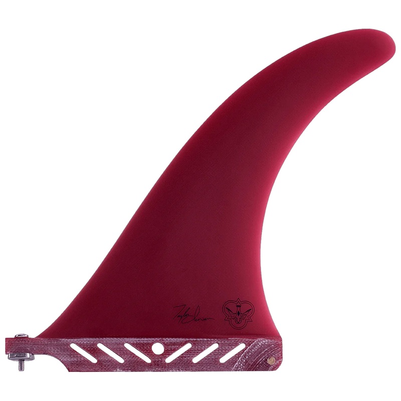 Flying Diamonds TJ Pro Flex Center Longboard Fin – 9″/Red