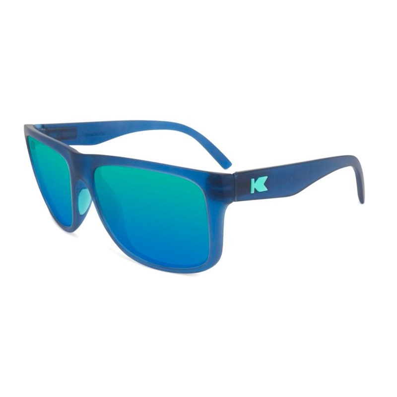 Knockaround Torrey Pines Sport Men’s Sunglasses – Rubberized Navy/Mint Polarized