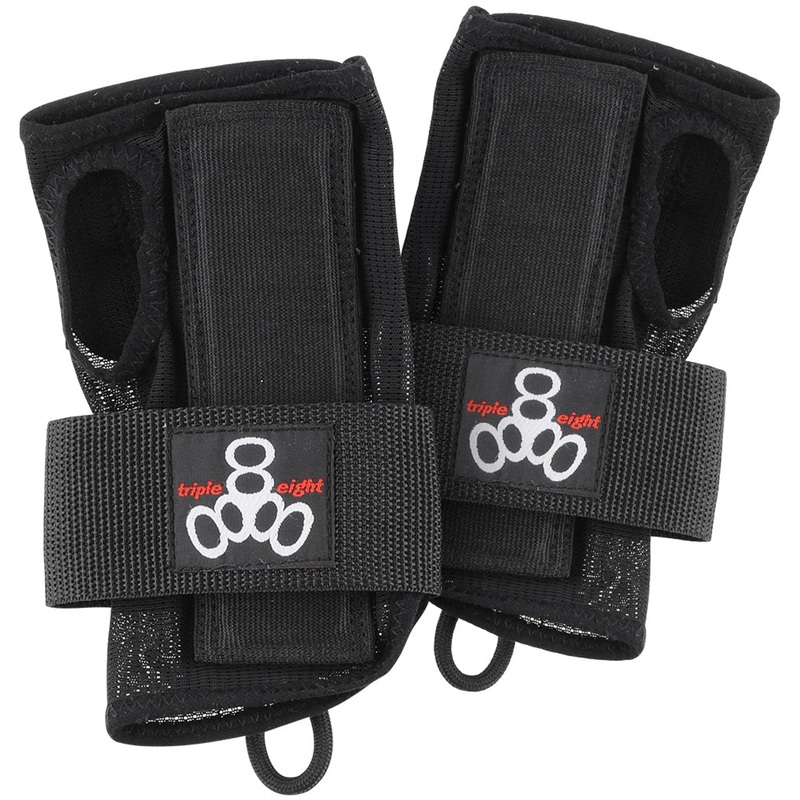 Triple 8 Slide-On Wrist Guards – Large/Black