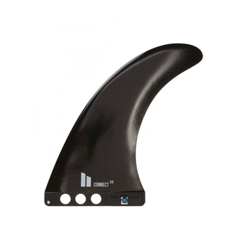 FCS II Connect Glass Flex Longboard Fin – 9″/Black