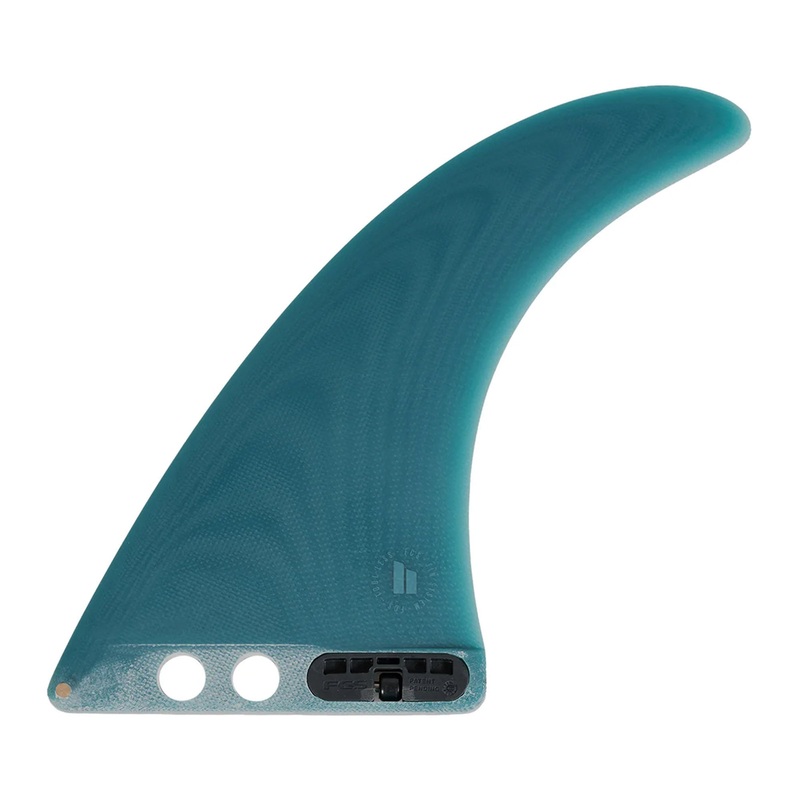 FCS II Connect Performance Glass Longboard Fin – 7″/Eucalyptus
