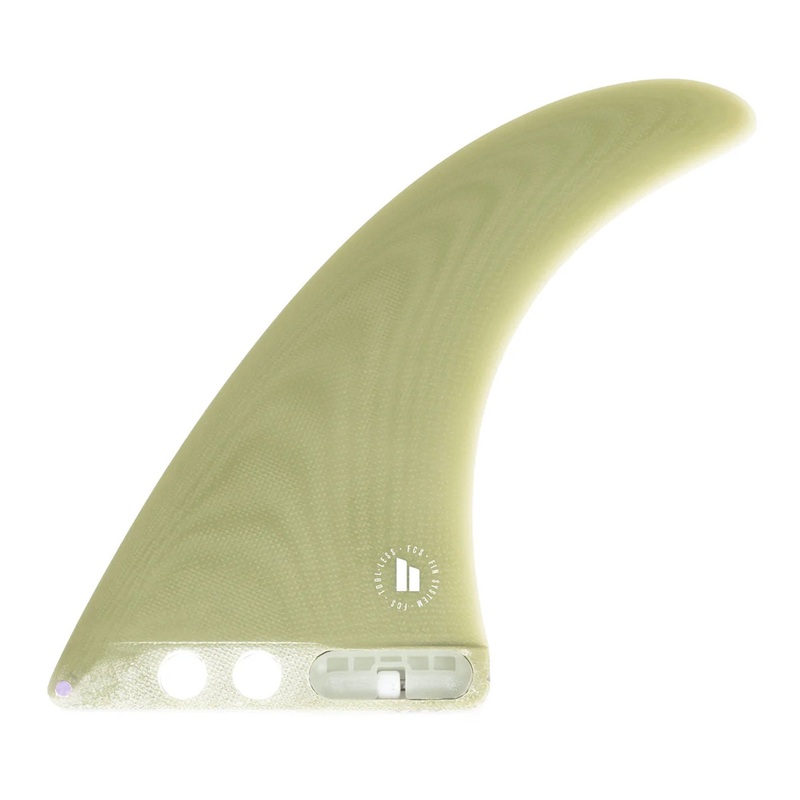 FCS II Connect Performance Glass Longboard Fin – 8″/Eucalyptus