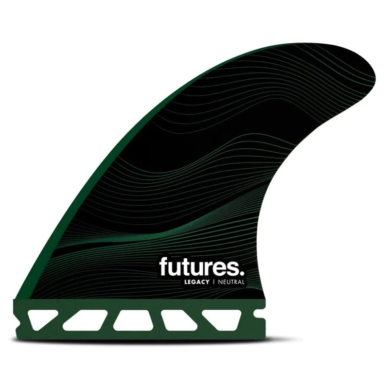 Futures F8 Honeycomb Large Five Fin Set – Large/Green