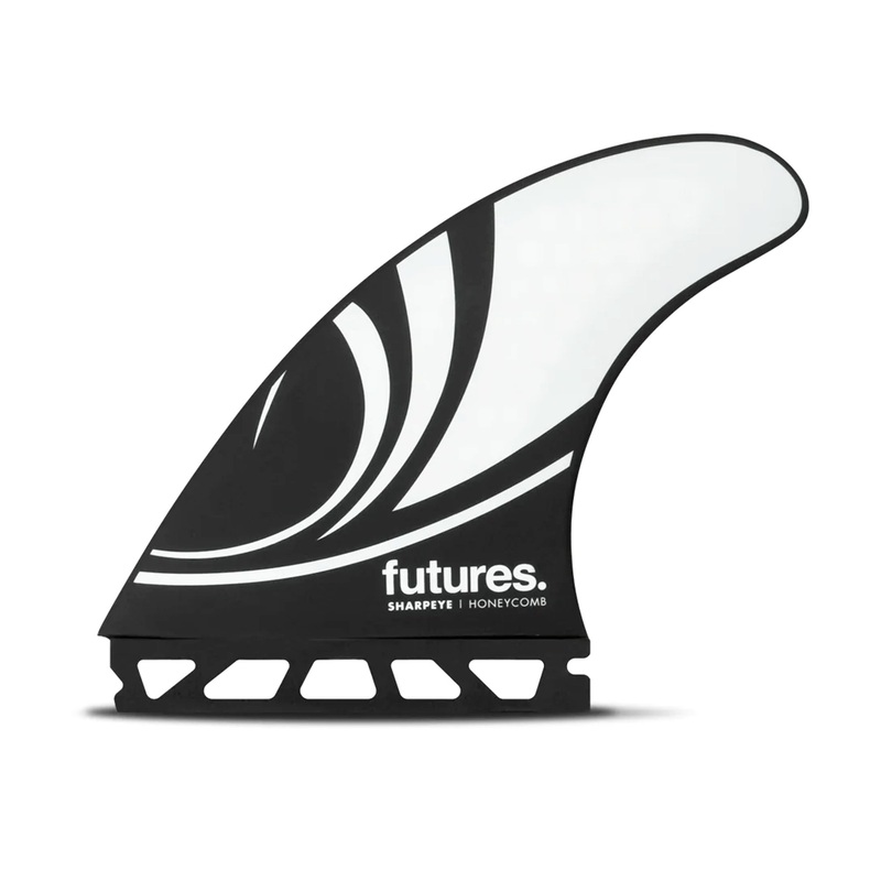 Futures Sharp Eye HC Tri Surfboard Fins – Large/Black