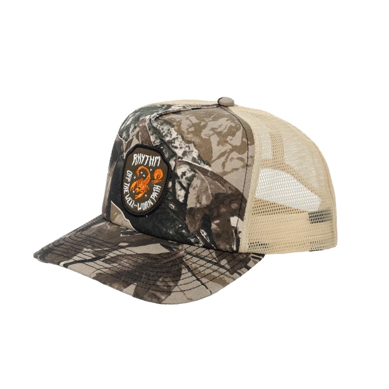 Rhythm Camo Trucker Men’s Hat – Camo