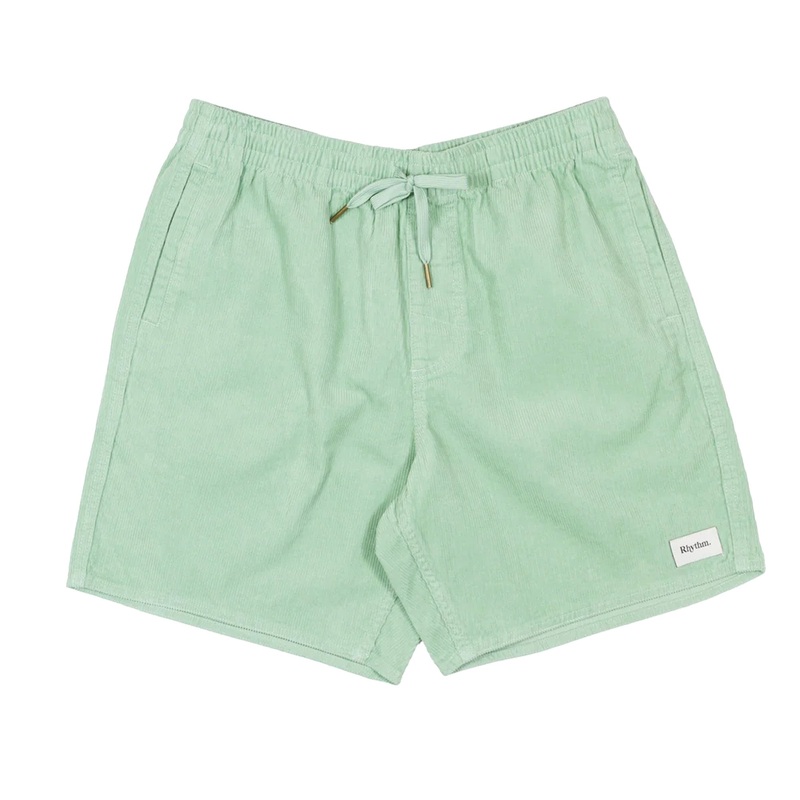 Rhythm Classic Cord Jam Men’s Walkshorts – Seafoam