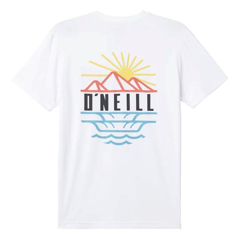 O’Neill Boy’s TRVLR UPF Tee in White
