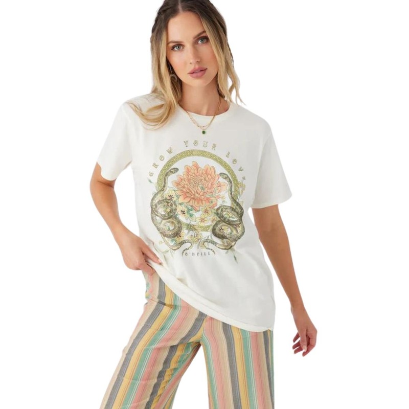 O’Neill Grow Love Tee in Winter White