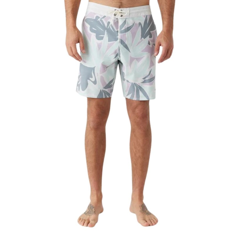 O’Neill OG Print Cruzer 18″ Boardshorts in Seafoam