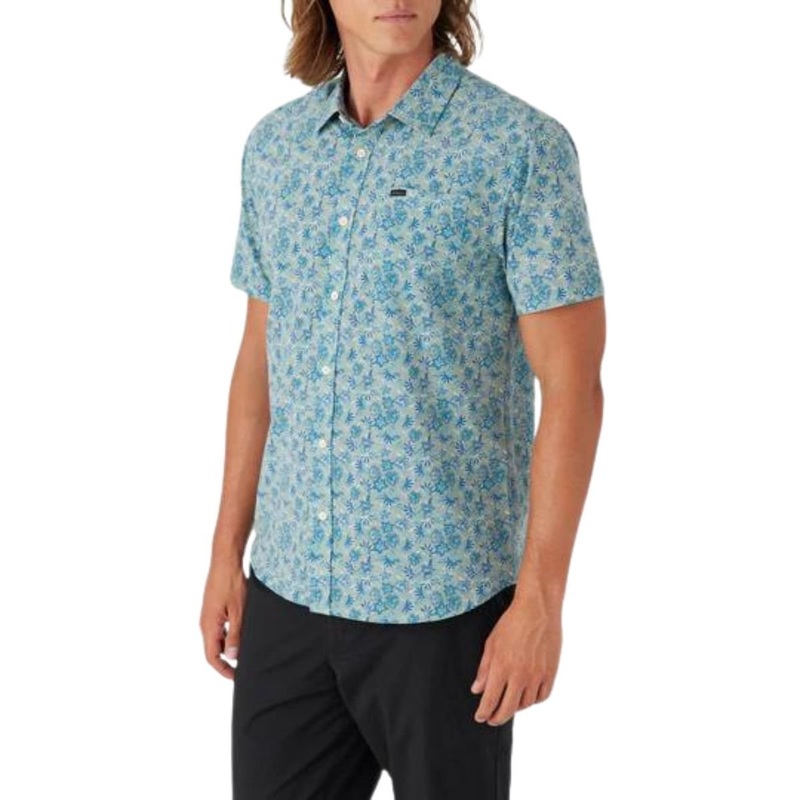 O’Neill TRVLR UPF Traverse Standard Shirt in Seagrass