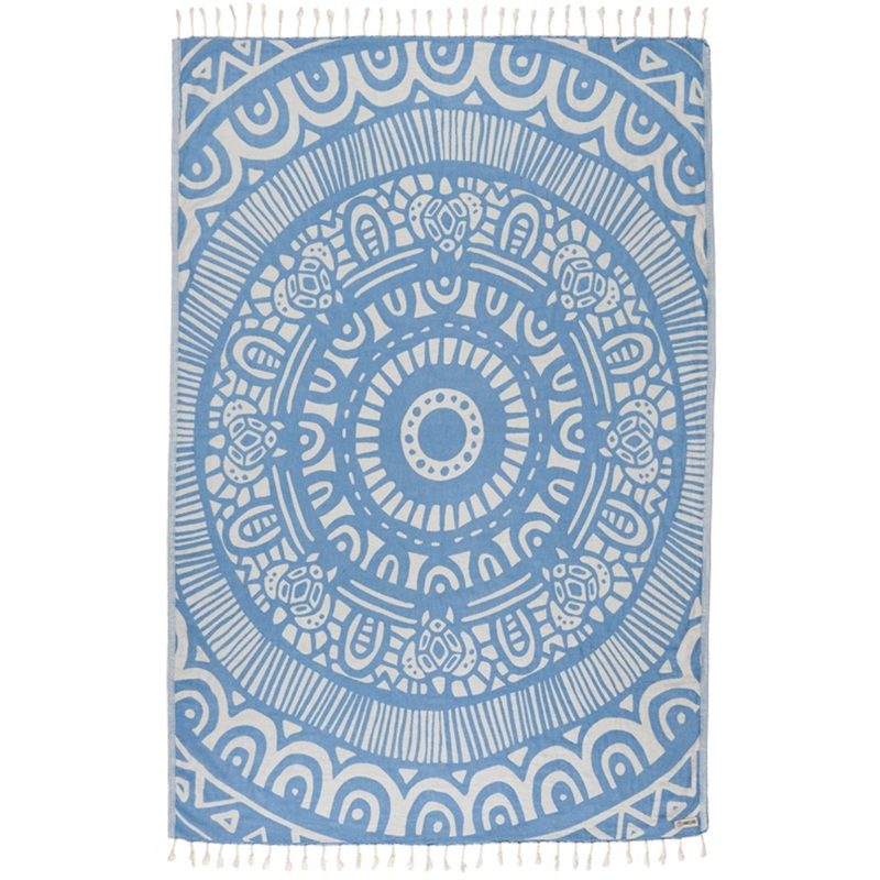 Sand Cloud Large Towel – Azure