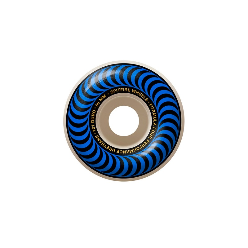 Spitfire F4 101a Classic Swirl 56mm Skateboard Wheels