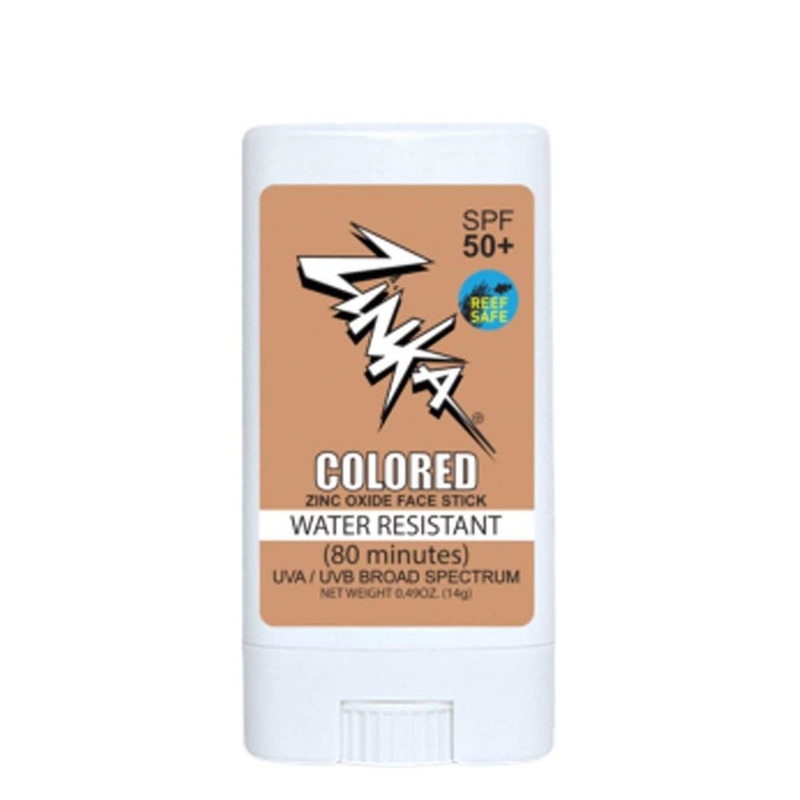 Zinka Colored Zinc Oxide SPF 50 Face Stick Sunscreen – Tan