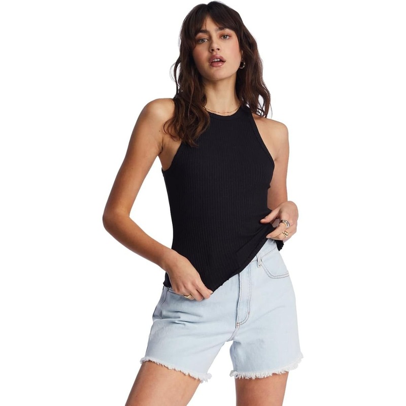 Billabong Women’s Tomboy Tank in Black Pebble