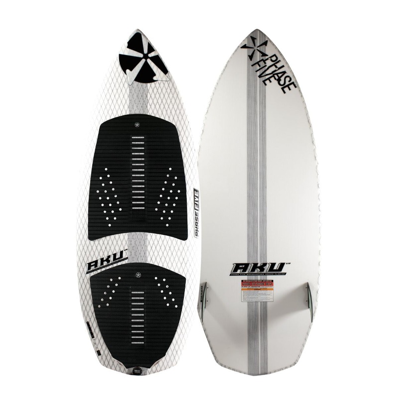 Phase 5 AKU Wakesurf Board 2024 – Black Pads