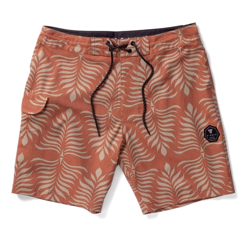 Vissla Island Impressions 17.5″ Boardshort in Terracotta