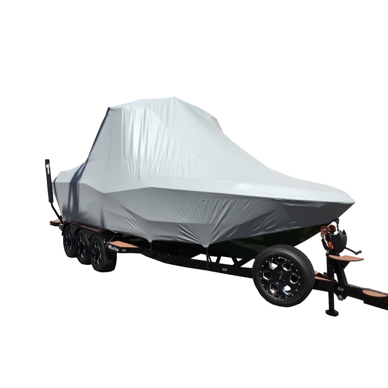 Malibu 25 LSV with GX Tower and Factory Bimini Double Up Storage Cover