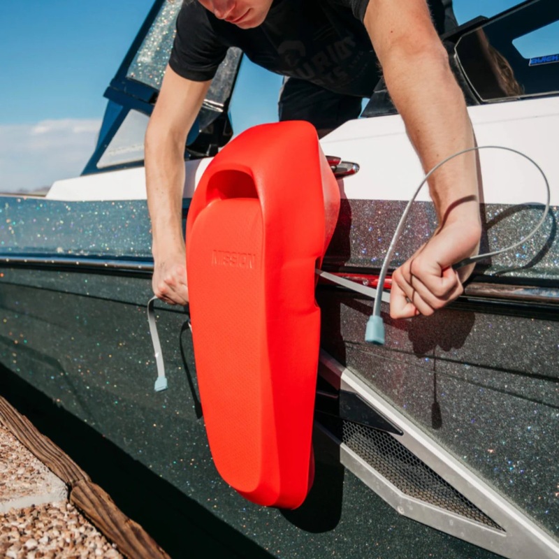 Mission Sentry 2.0 Fender in Race Red