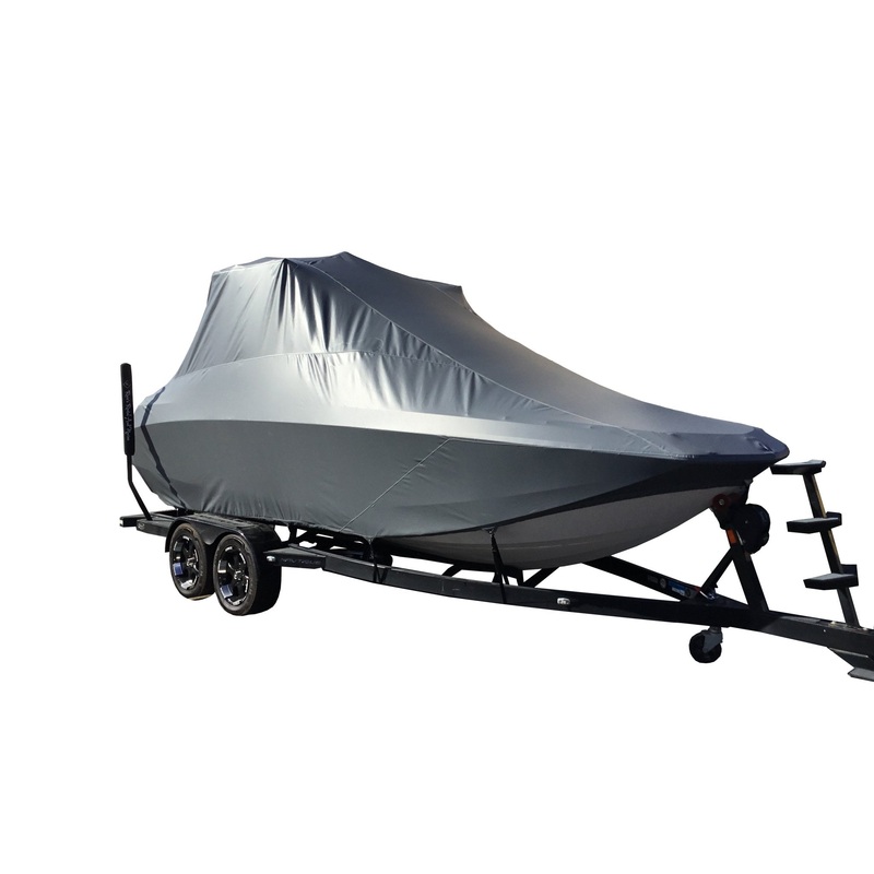 Nautique G21 with FCT14/16 Tower and FCT Bimini Double Up Storage Cover