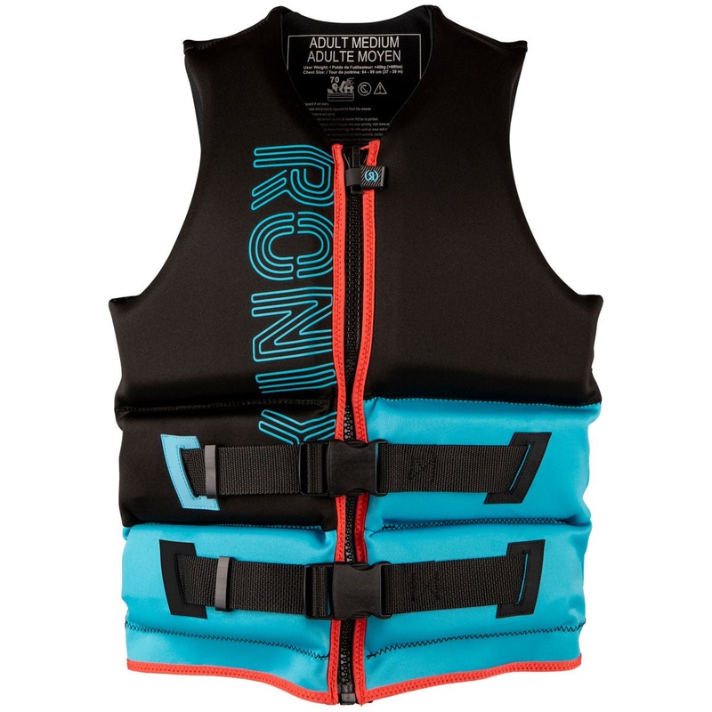 Ronix Cloud Break Women’s CGA Life Jacket in Blue / Black