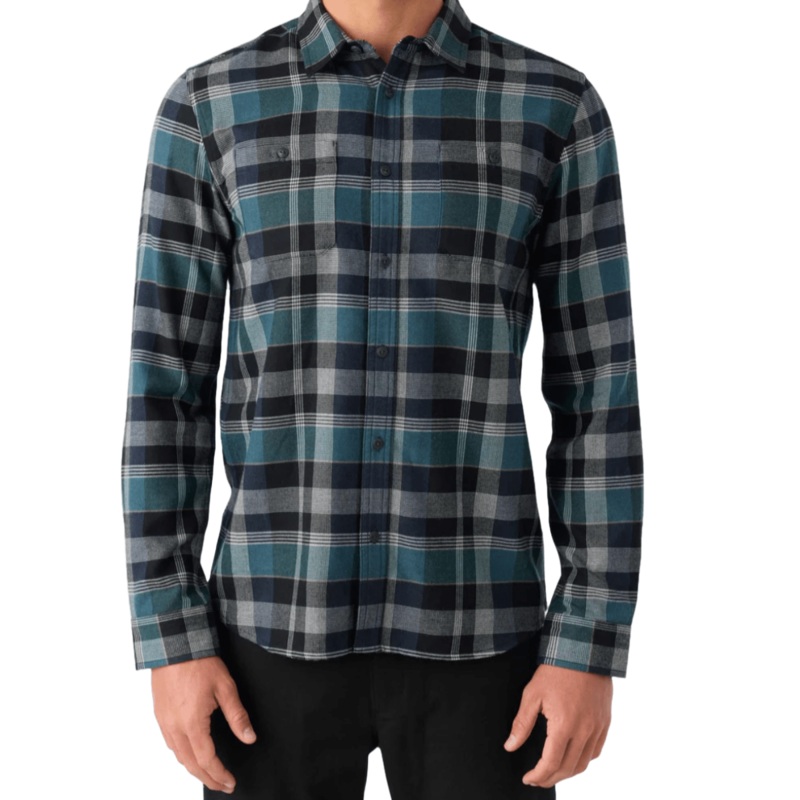 O’Neill OG Jonez Flannel in Sagebrush Green