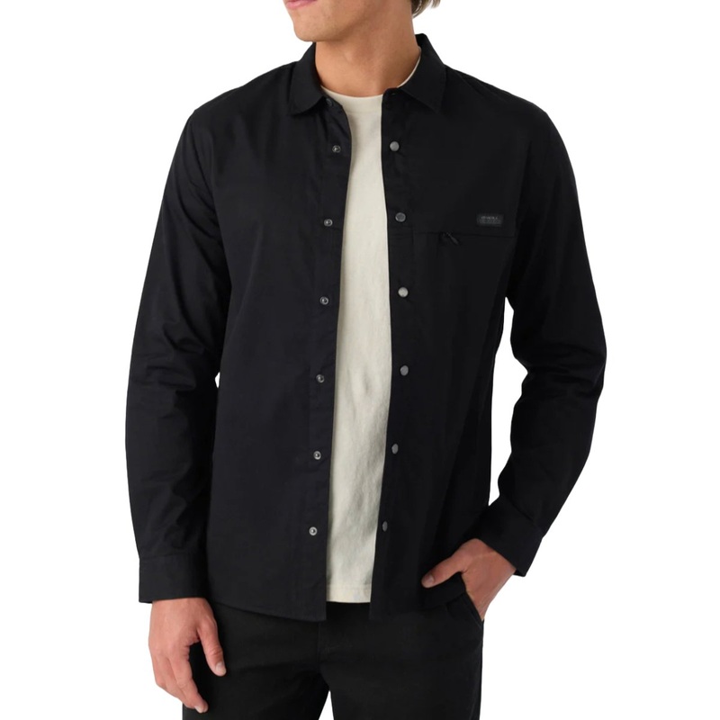 O’Neill TRVLR Drifter Overshirt in Black