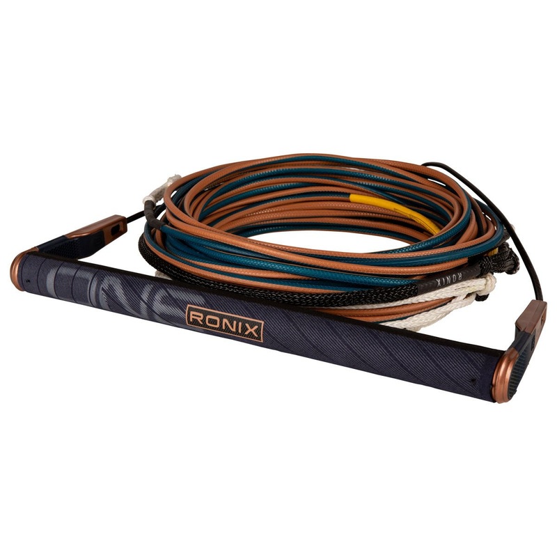 Ronix One Wakeboard Handle Combo w/80ft. R8 Rope in Blue / Copper