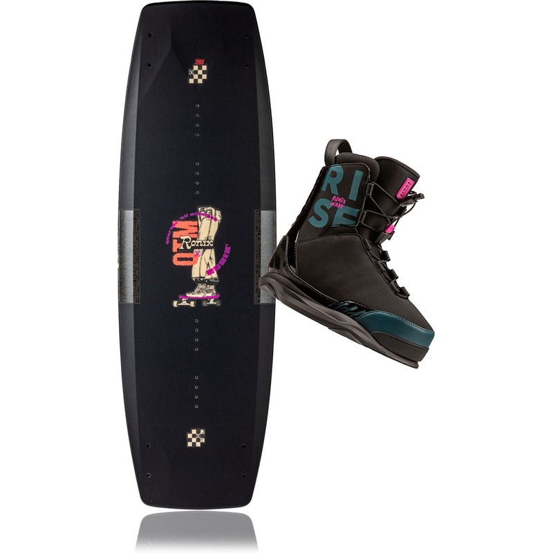 Ronix Quarter ‘Til Midnight w/ Rise Wakeboard Package 2025